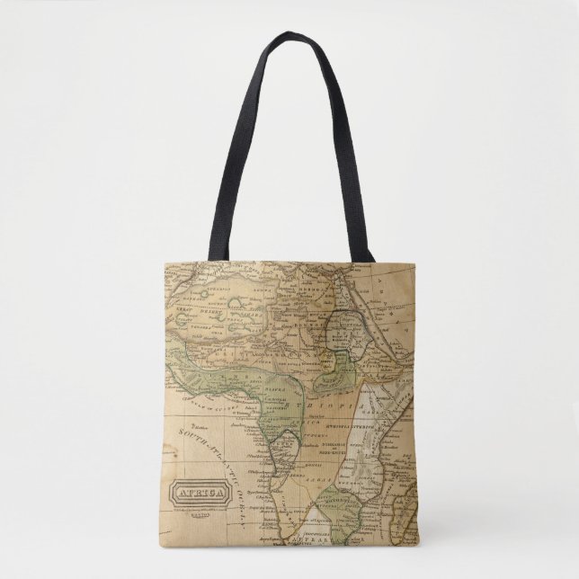 Bolsa Tote Mapa de África por Worcester (Frente)