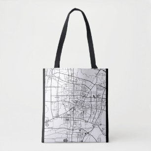Bolsa Tote Mapa de Baoding China