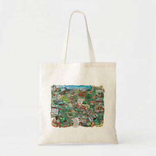 Bolsa Tote Mapa de Câmara - Saco de Tote