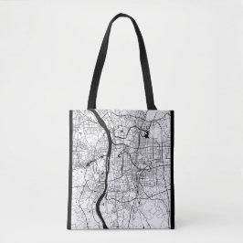 Bolsa Tote Mapa de Changsha China