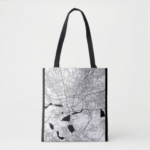 Bolsa Tote Mapa de Coimbatore Tamil Nadu