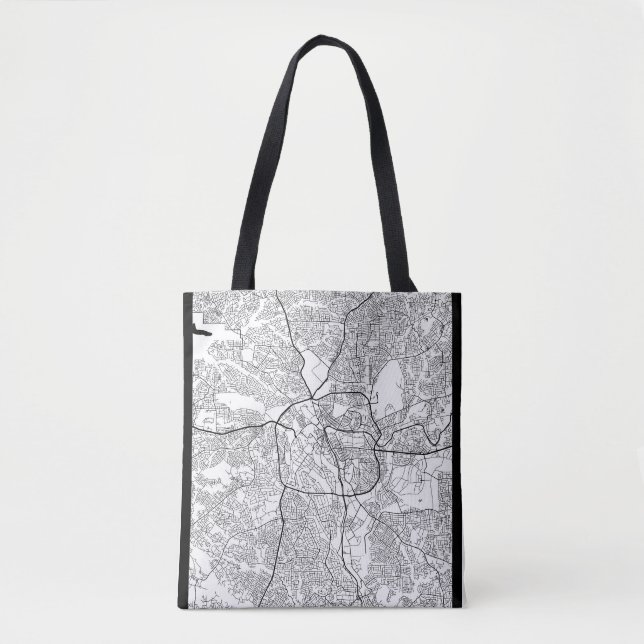 Bolsa Tote Mapa de Cumasi Gana (Frente)