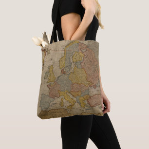 Bolsa Tote Mapa de Europa   1700
