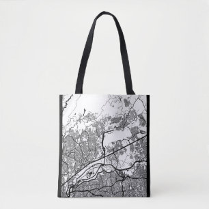 Bolsa Tote Mapa de Guarulhos Brasil