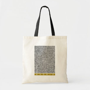 Bolsa Tote Mapa de Madrid