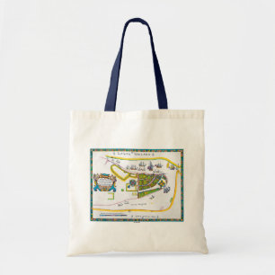 Bolsa Tote Mapa de New Amsterdam, 1661
