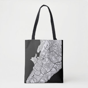 Bolsa Tote Mapa de Salvador Brasil