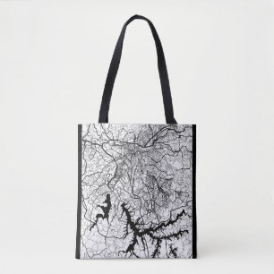 Bolsa Tote Mapa de São Paulo Brasil