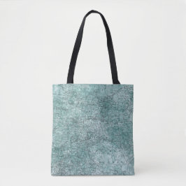 Bolsa Tote Mapa de Vintagens da Prússia Oferta de Viagem da E