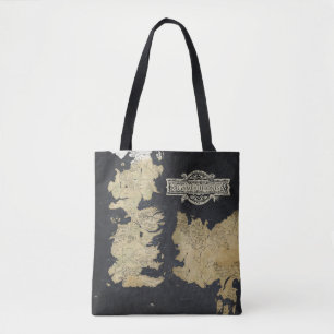 Bolsa Tote Mapa de Westeros