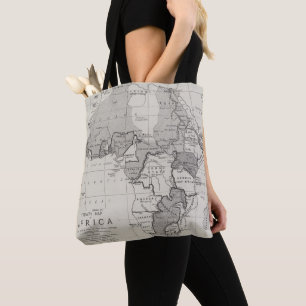 Bolsa Tote Mapa do Tratado de África