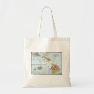 Bolsa Tote Mapa: Havaí, 1905