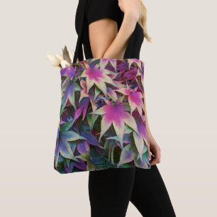 Bolsa Tote Mapeamento Colorido Japonês Deixa Foto
