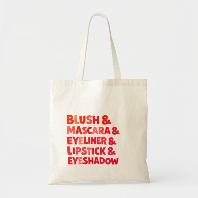 Bolsa Tote Maquiagem (Frente)
