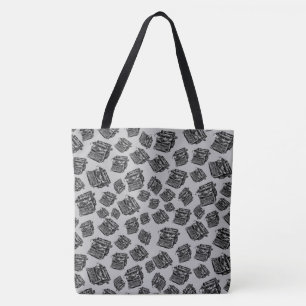 Bolsa Tote Máquinas de Escrever Antigas