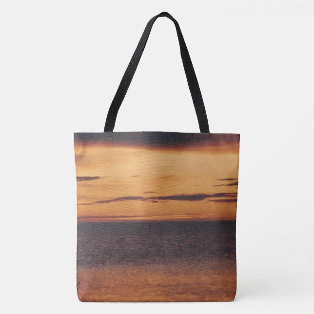 Bolsa Tote Mar Ártico de Beaufort — OliktoOcean Sunset (Frente)