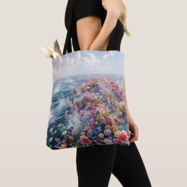 Bolsa Tote Mar de Azaleas