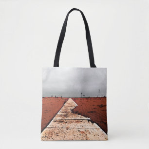 Bolsa Tote Mar de inverno