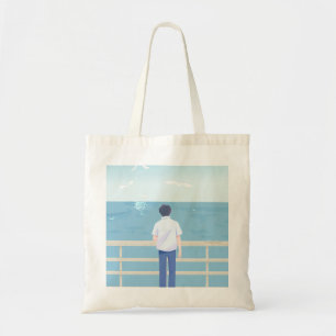 Bolsa Tote Mar de Serenidade (Versão Masculina)