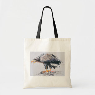 Bolsa Tote Mar Eagle atado branco 2001