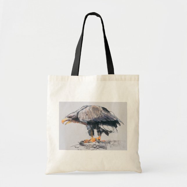 Bolsa Tote Mar Eagle atado branco 2001 (Frente)