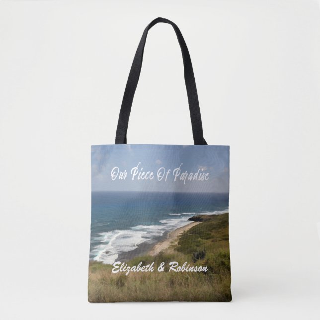 Bolsa Tote Mar Tropical Sea Beach Nature (Frente)