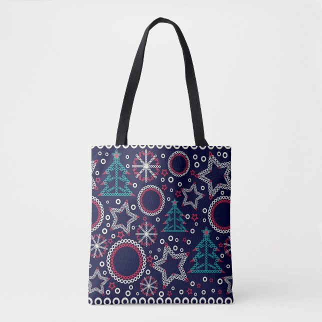 Bolsa Tote Maravilha de Natal Sno (Frente)