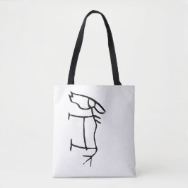 Bolsa Tote Maravilhoso chinês Zodiac-Horse-#001-