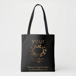 Bolsa Tote Marca com seu logotipo e detalhes personalizados
