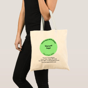 Bolsa Tote Marca comercial leve e rodada sobre o orçamento