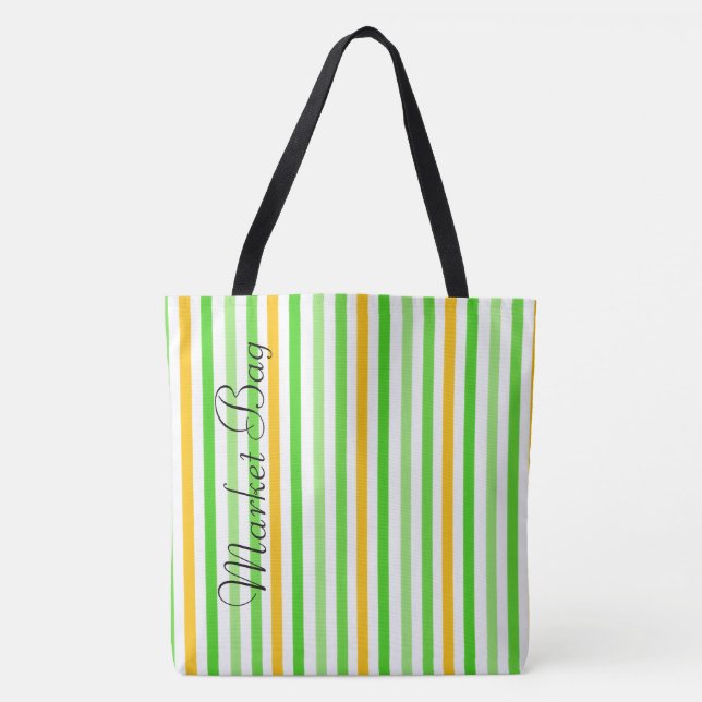 Bolsa Tote Marca de mercado do Designer (Frente)
