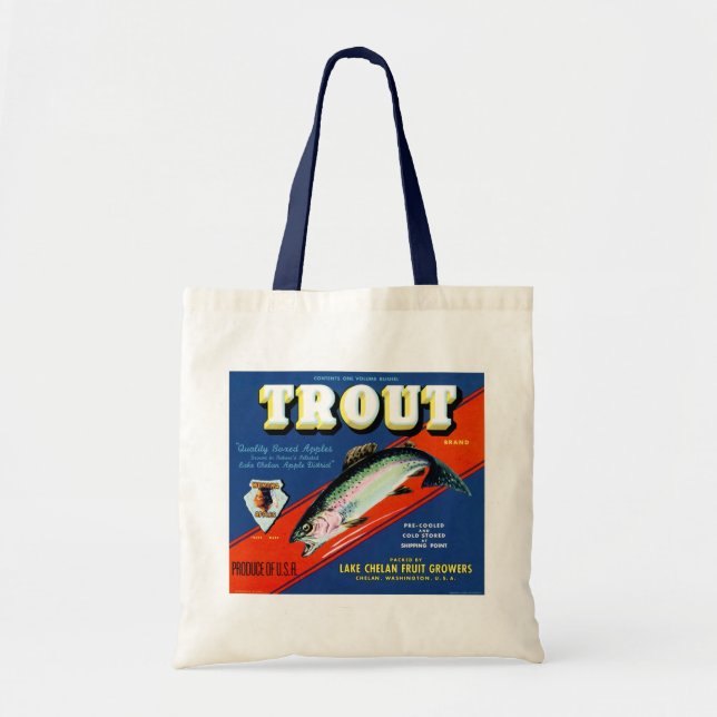 Bolsa Tote Marca de Trouts (Frente)