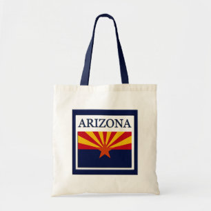 Bolsa Tote Marca Estado da Arizona de Sinalizador de Design d