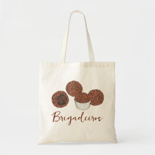 Bolsa Tote Marcha das Trufas de Chocolate Brasileiro Brigadei