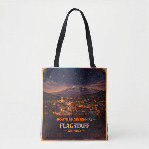 Bolsa Tote Marco do Século de Flagstaff Arizona Montanha