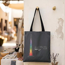 Bolsa Tote Marcos em Luz | Burj Khalifa