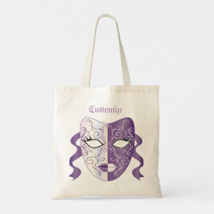 Bolsa Tote Mardi Gras Máscara Thunder_Cove