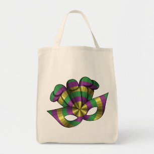 Bolsa Tote Mardi Gras Mask Tote Bag