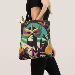 Bolsa Tote Mardi Gras O Homem Fumante