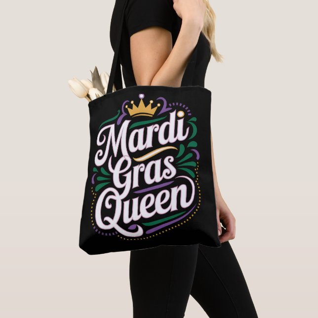 Bolsa Tote Mardi Gras Queen (Close Up)