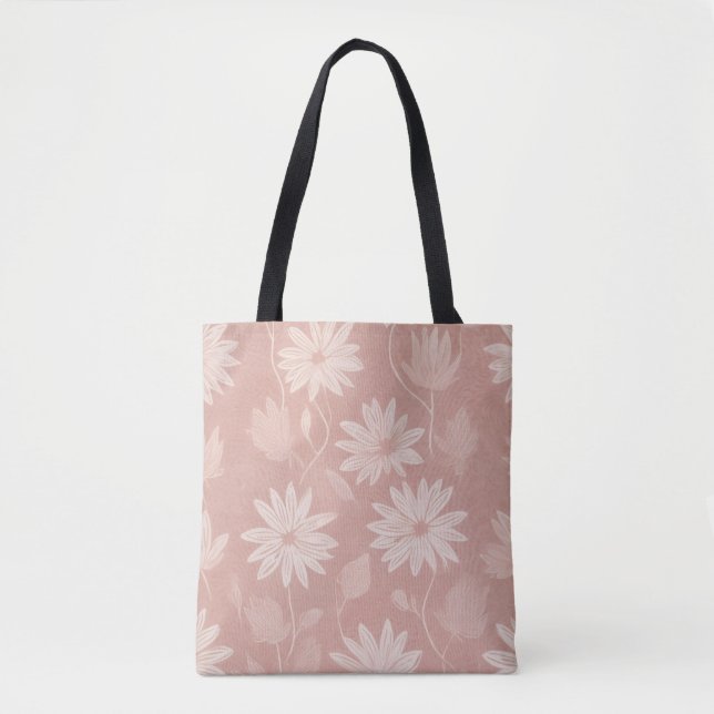 Bolsa Tote Margarida Botânica Feminina (Frente)