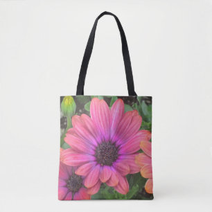 Bolsa Tote Margarida Rosa Roxa