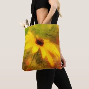 Bolsa Tote Margarida Susan de Olho Preto Única Arte Distorcid