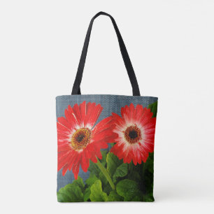 Bolsa Tote Margarida Vermelha