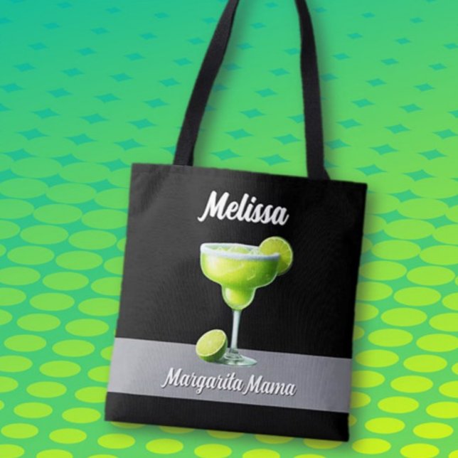 Bolsa Tote Margarita Mama! Personalização de presente diverti (Criador carregado)