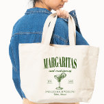 Bolsa Tote Margaritas E Matrimony Personalizaram Bachelorette<br><div class="desc">Celebre sua solteira em estilo com nossas Margaritas e Matrimony Personalizaram Tote Bags, o cúmplice final da sua solteira final de praia de fiesta. Criados com cuidado e infundidos com o espírito de uma solteira do México, estes sacos de tote personalizados são projetados para tornar sua celebração inesquecível. Apresentando uma...</div>