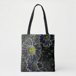 Bolsa Tote Margeriten Blumen