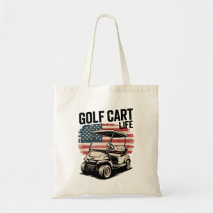 Bolsa Tote Marido da Vida de Carrinho de Golfe Amante de Golf