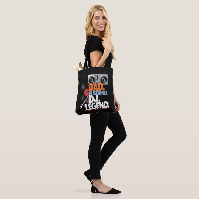 Bolsa Tote Marido Pai DJ Lenda (No(a) Modelo)