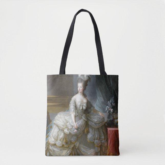 Bolsa Tote Marie Antoinette, Rainha da França, por Le Brun (Frente)